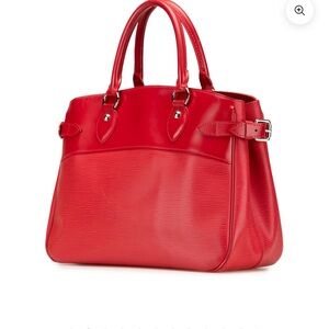 Rare Vintage Louis Vuitton Red Women's Handbag